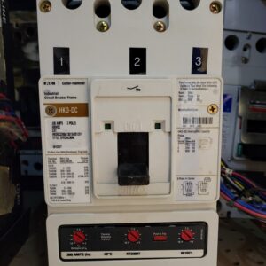 BREAKER 300A 600V DC 3P frame only WESTINGHOUSE, CUTLER HAMMER, EATON 35KA - Used - TESTED