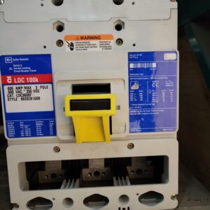 BREAKER 600A 600V 3P CUTLER HAMMER 50KA - Used - TESTED
