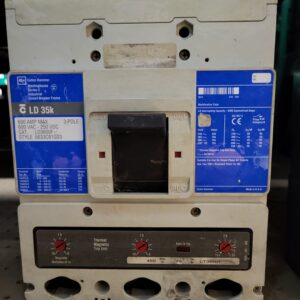 BREAKER 600A 600V 3P CUTLER HAMMER 25KA FRAME ONLY - Used - TESTED