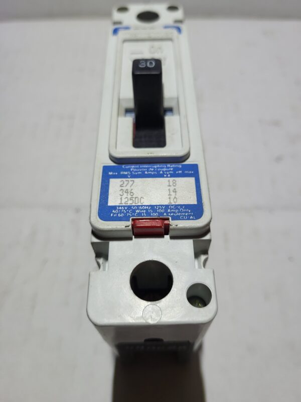 BREAKER 30A 347V 1P CUTLER HAMMER - Used - TESTED - Image 4