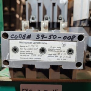 CURRENT LIMITER C/W HMCP 15A WEST - Used - TESTED