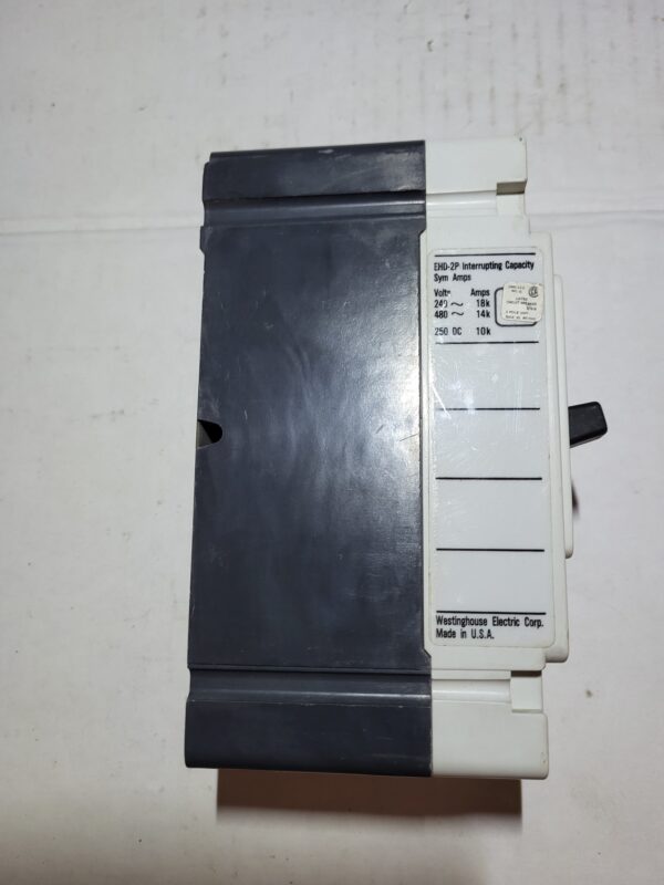 BREAKER 90A 480V 2P WEST/C-H/EATON - Used - TESTED - Image 2