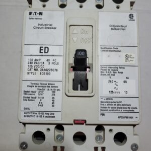 BREAKER 100A 240V 3P CUTLER HAMMER - Used - TESTED