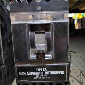 BREAKER 225A 600V 3P WEST SWITCH ONLY - Used - TESTED