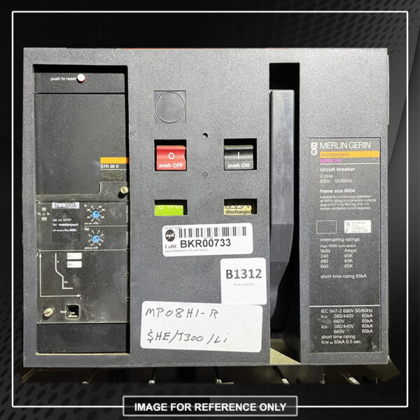 DISJ 800A 600V 3P MASTERPACT M.G. 65KA