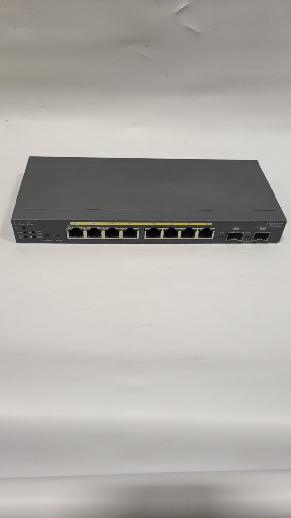 8 PORT GIGABIT POE SMART SWITCH - Image 2