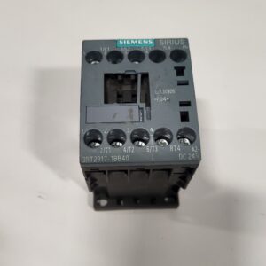CONTACTOR EUR. 7.5HP COIL 24VDC