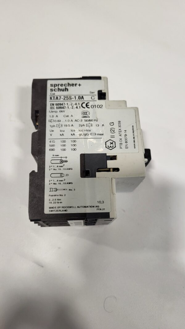 MANUAL MOTOR STARTER (0.63-1A) - Image 2