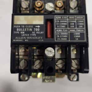 INDUSTRIAL CONTROL RELAY TYPE N