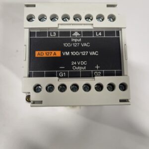 VM 100/127VAC POWER SUPPLY INPUT : 100/127VAC OUTPUT : 24VDC