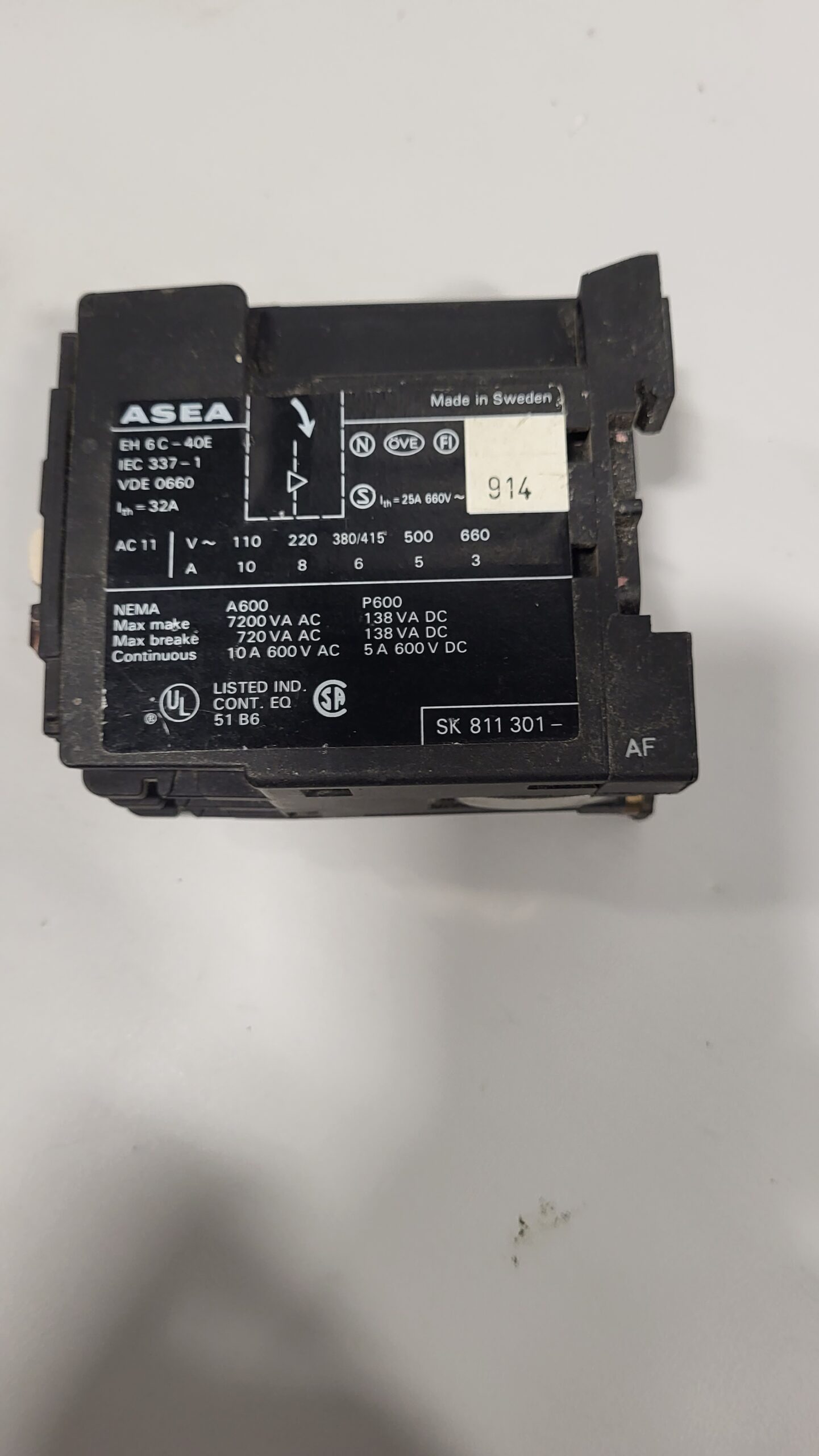 RELAY 4NO COIL 120V - SIB Electric Inc
