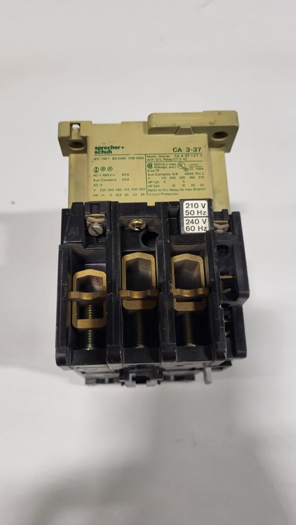 CONTACTOR EUR. 30HP COIL 240V