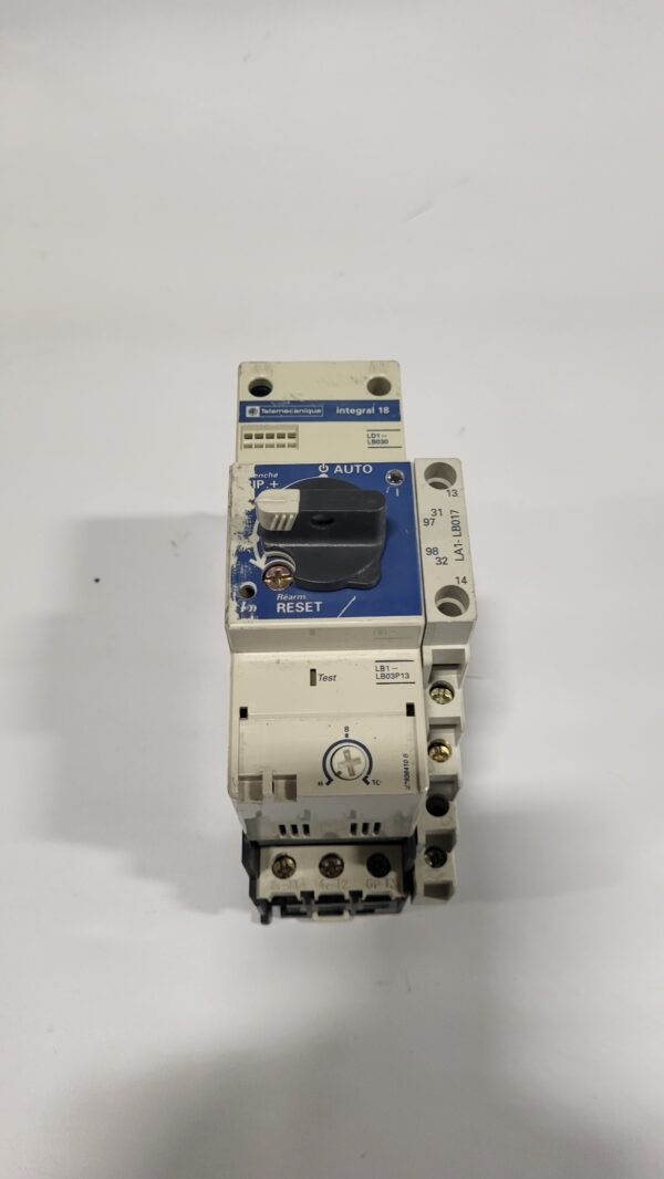 INTEGRAL 18 MOTOR STARTER OVERLOAD
