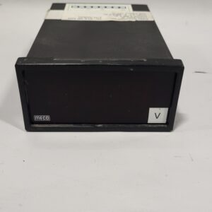 DIGITAL PANEL METER INPUT : 0-500 VDC, AUX SUPPLIES 120V