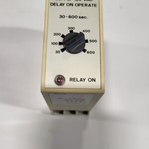 TIME DELAY RELAY ON OPERATED 120VAC, 11 PINS (0.15-3 sec.)