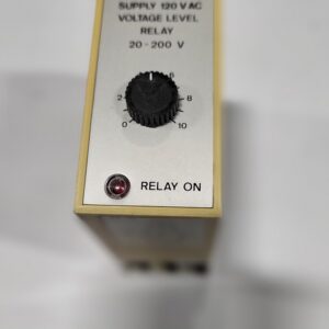 VOLTAGE LEVEL RELAY 20-200V, 11 PINS 120VAC