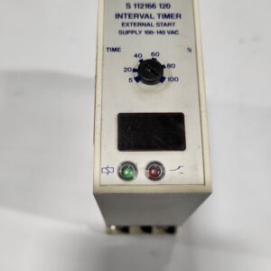INTERVAL TIMER, EXTERNAL START, SUPPLY 100-140VAC 11 PINS