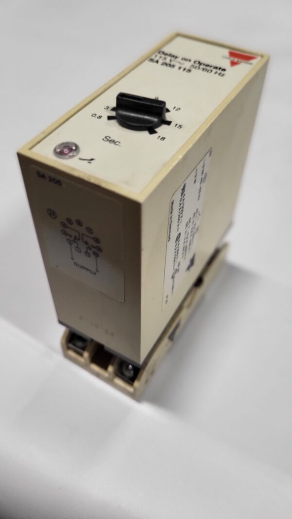TIME DELAY RELAY ON OPERATED, 115V 11 PINS (0.8-18 sec.) - Image 3