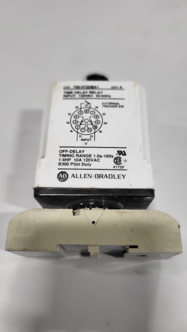 TIME DELAY RELAY 120VAC, 11 PINS (1-180 sec.)