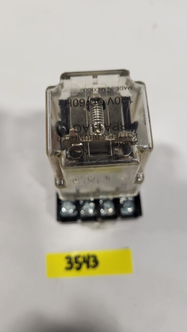 RELAY 10A COIL 120V, 8 PINS PQT 3