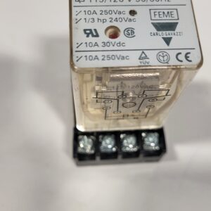 RELAY 10A COIL 120V, 8 PINS PQT 3