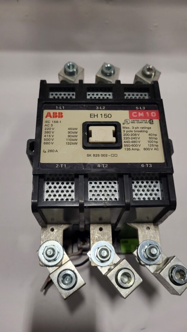 CONTACTOR 125HP COIL 120V