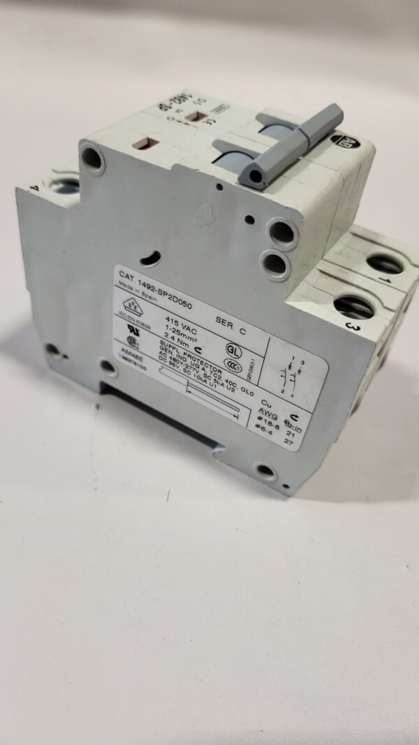 CIRCUIT BREAKER, SUPP. PROTECTOR 2P 480Y/277V 5A - Image 3