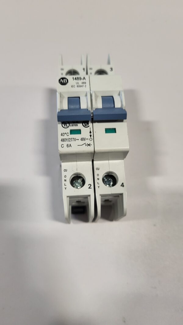CIRCUIT BREAKER, SUPP. PROTECTOR 2P 480Y/277V 6A