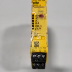 MONITORING OF E-STOP, SAFELY GATES, LIGHT BARRIERS