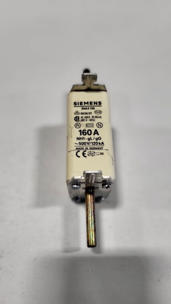 HRC FUSE LINKS 160A 500V/120KA (UNIT)