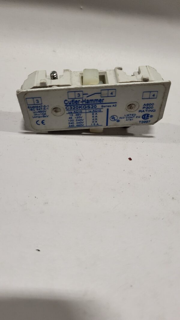 LATERAL AUXILIARY CONTACT 1 NO