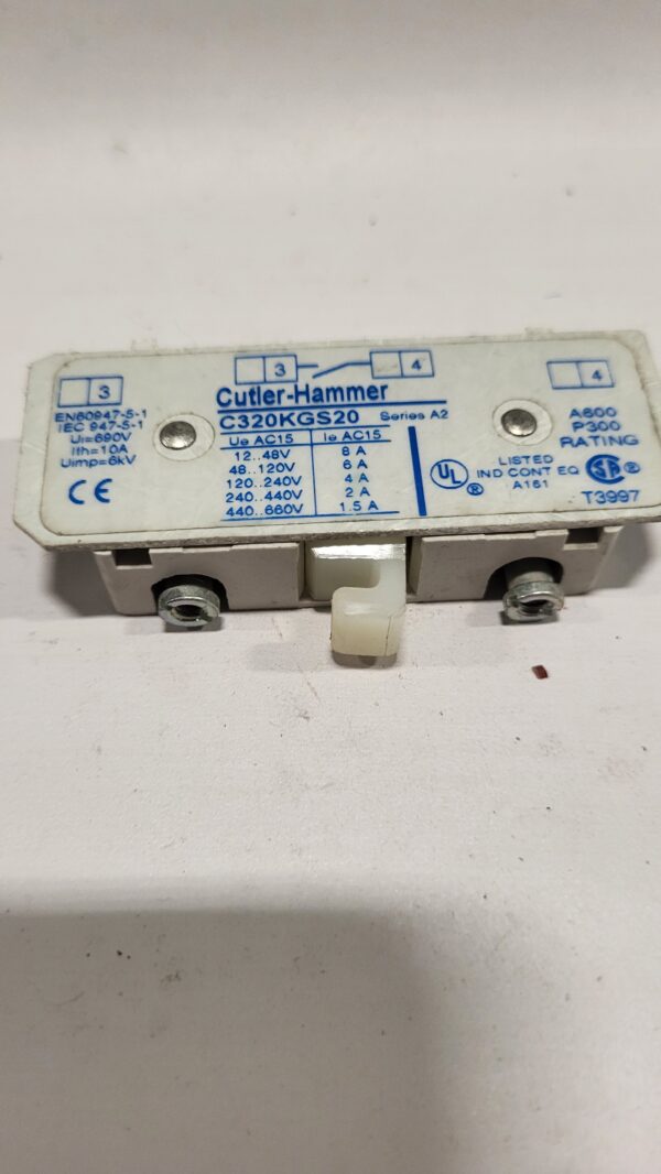 LATERAL AUXILIARY CONTACT 1 NO - Image 2