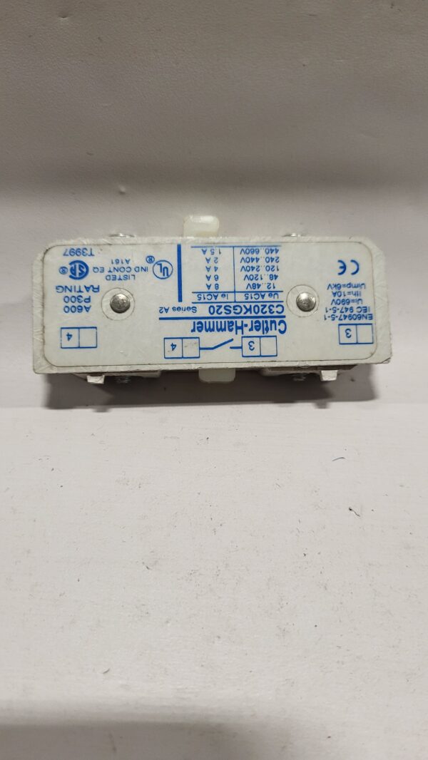 LATERAL AUXILIARY CONTACT 1 NO - Image 3