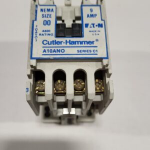 CONTACTOR NEMA SIZE 00 9A 2HP COIL 120V