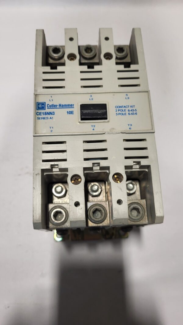 AC MAGNETIC CONTACTOR 3P, SERIES A1, 125HP COIL 120V
