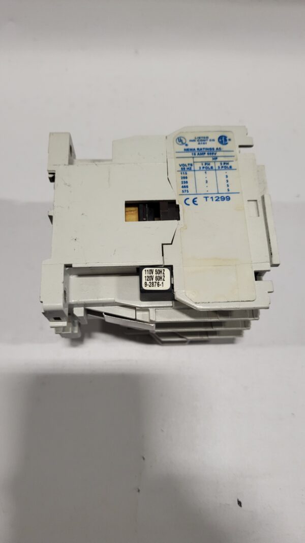 CONTACTOR NEMA SIZE 0 5HP COIL 120V - Image 2
