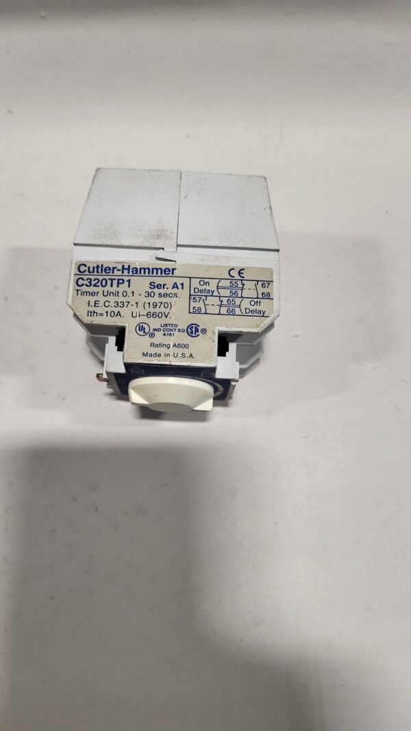 TIMER UNIT (0.1-30 sec.) SERIES A1