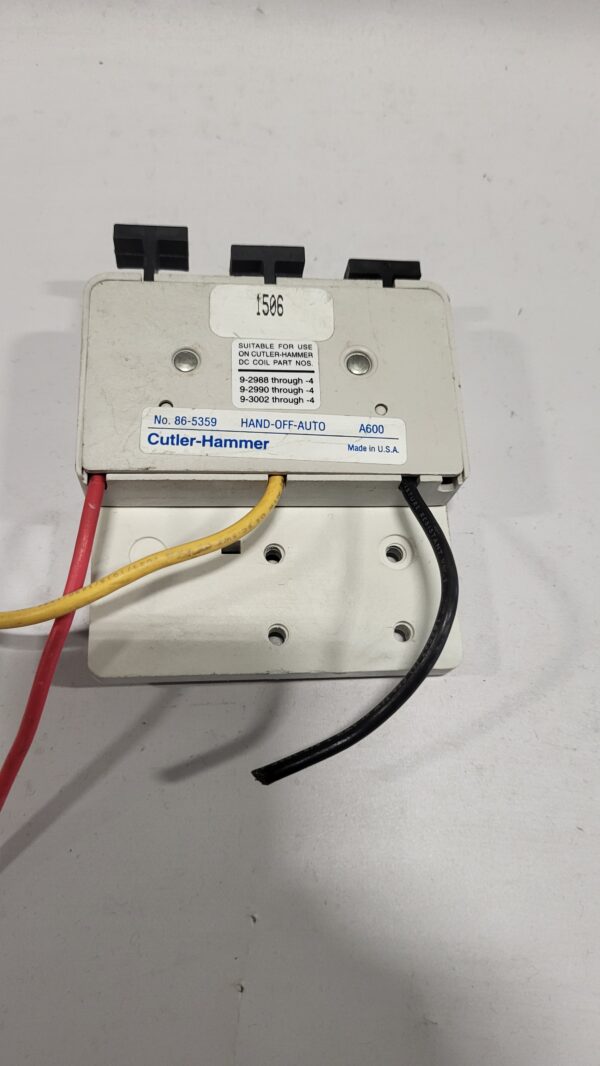 CONTACT BLOCK PUSHBUTTON MODULE 120V A600