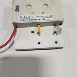 PUSHBUTTON START/STOP HAND-OFF-AUTO A600