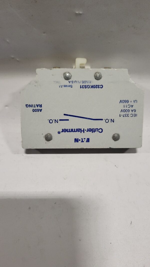 LATERAL AUXILIARY CONTACT 1 NO - Image 2