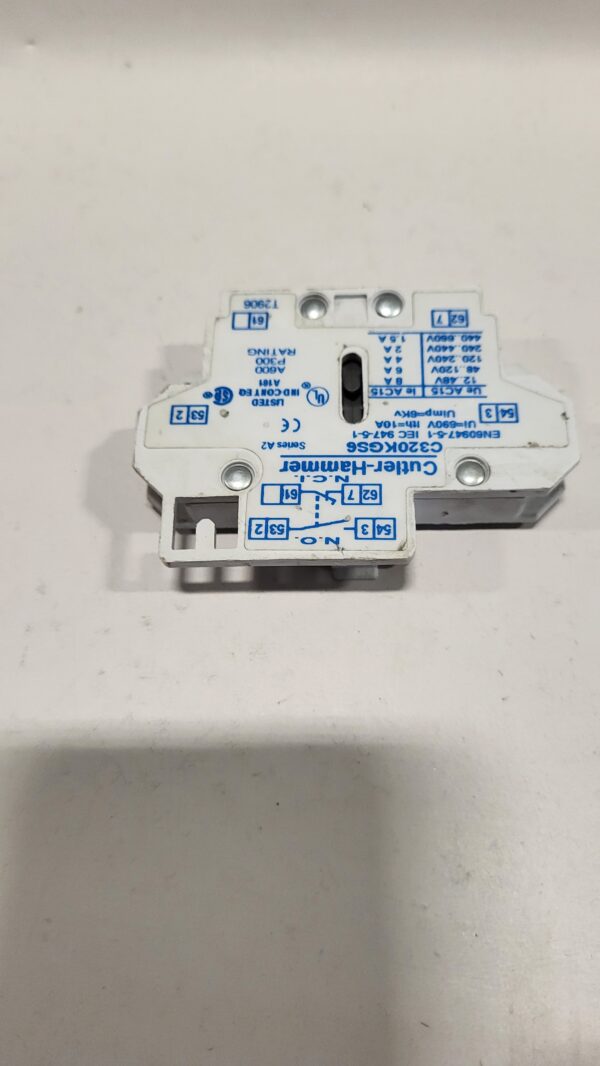LATERAL AUXILIARY CONTACT 1 NC - 1 NO - Image 2