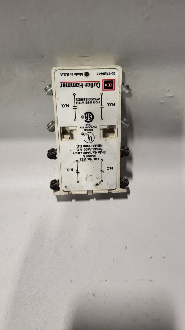 AUXILIARY LATERAL CONTACT 2 NO - 2 NC - Image 2