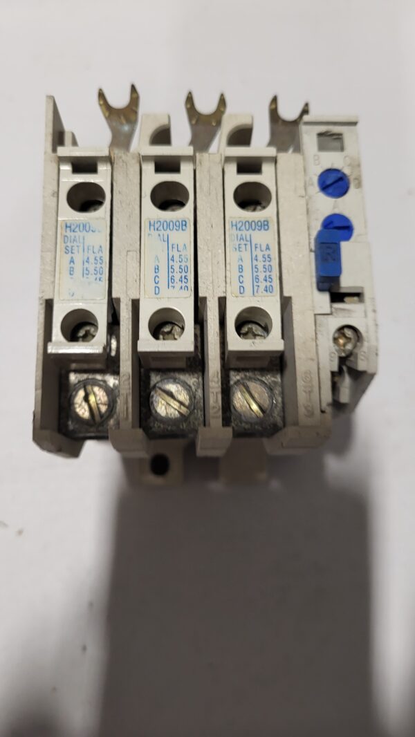 BLOCK OVERLOAD + OVERLOAD A = 4.55  D = 7.5