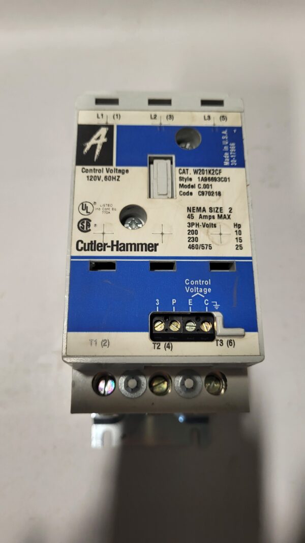 CONTACTOR NEMA SIZE 2, COIL 120V, STYLE = 1A96693C01