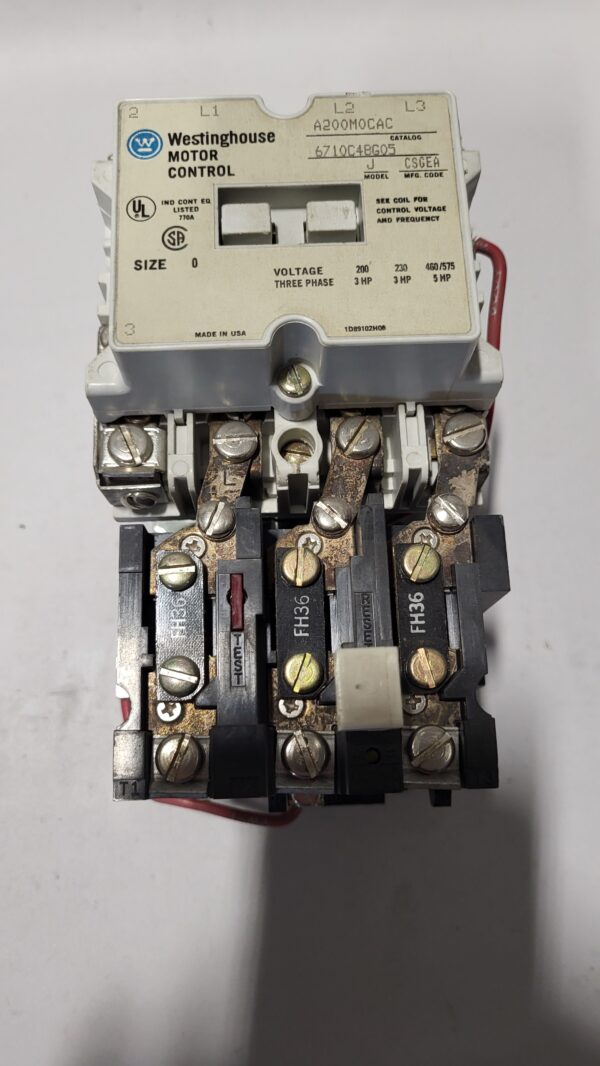 STARTER NEMA SIZE 0, COIL 600V, STYLE = 6710C48G05 + BA13A
