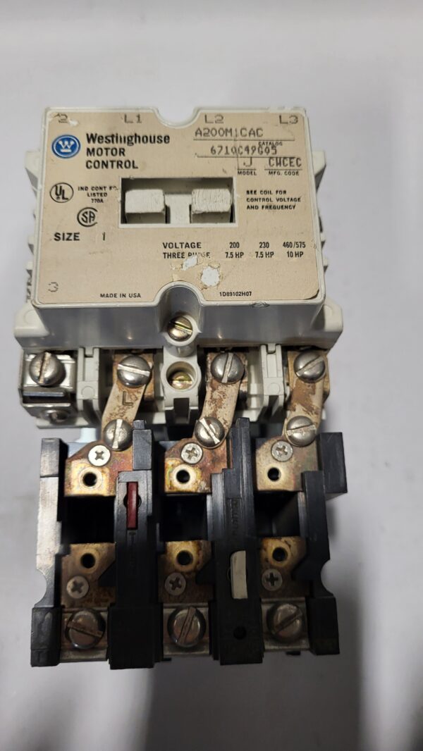 STARTER NEMA SIZE 1, COIL 120V, STYLE = 6710C49G05 + BA13A