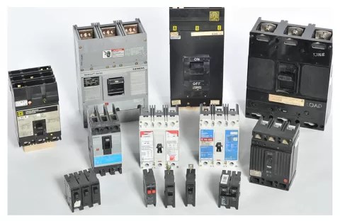 Molded-case circuit breakers and residential circuit breakers