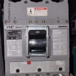 DISJONCTEUR 400A 600V 3P SIEMENS 50KA