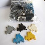 TERMINAL DOUBLE DECK MIXE : BLUE(13)+BEIGE (2)+YELLOW(6)+GRAY(69) (.22 TO 10 AWG) 90 / BAG