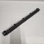 UNSHIELDED PATCH PANEL 24-PORT CAT 5/5E